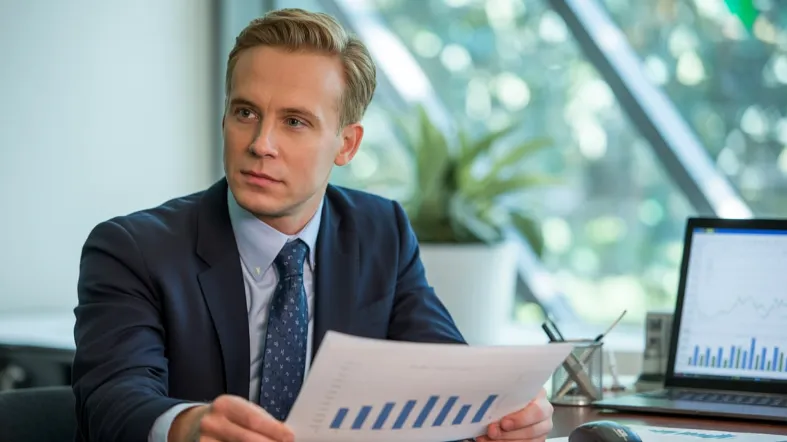 finansų konsultantas teikia pagalbą