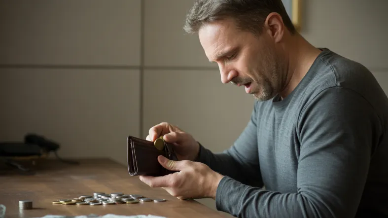 vyras bando keisti taupymo įpročius